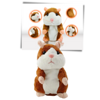 Hamster parlant en peluche