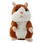 Hamster parlant en peluche