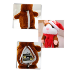 Hamster parlant en peluche