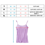 Camisole avec soutien-gorge intégré