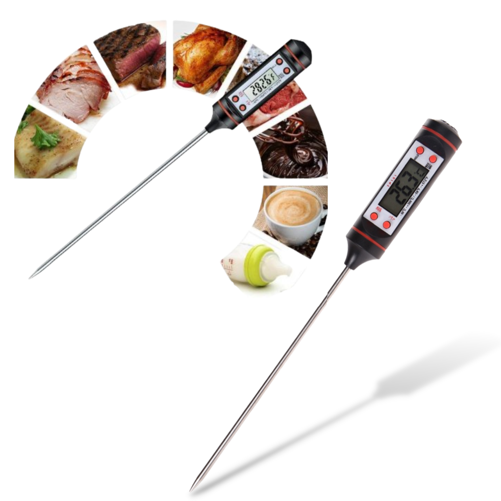Thermomètre à sonde de cuisson numérique