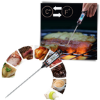 Thermomètre à sonde de cuisson numérique