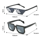 Lunettes de soleil pixel mode