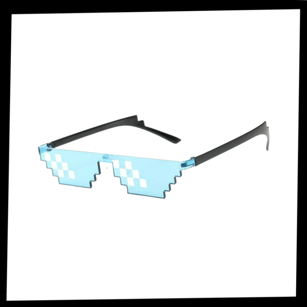 Lunettes de soleil pixel mode