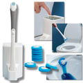 Ensemble de brosses de toilettes jetables
