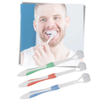 Brosse à dents à trois faces pour adultes et enfants