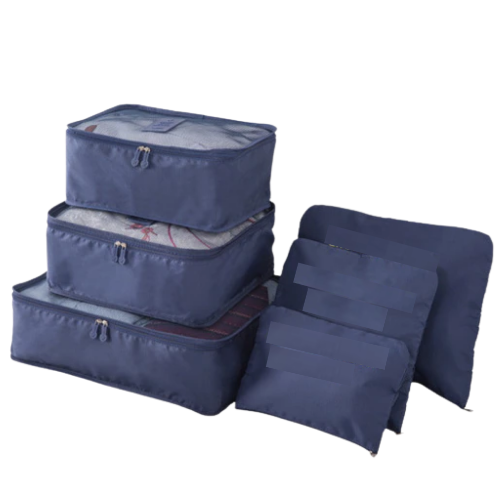 Lot de 6 petits sacs de voyage pour valise
