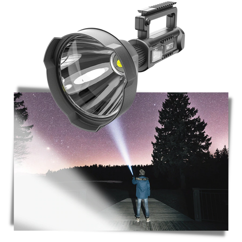 Lampe de poche LED avec trépied