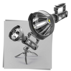 Lampe de poche LED avec trépied