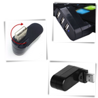 Adaptateur rotatif USB multiport