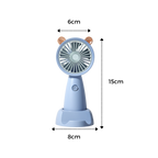 Mini ventilateur USB avec support pour téléphone