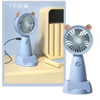 Mini ventilateur USB avec support pour téléphone