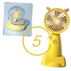 Mini ventilateur USB avec support pour téléphone
