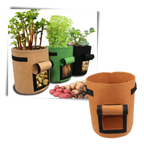 Pochette en tissu pour jardinière de légumes