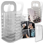 Panier à linge mural pliable en plastique