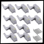 Lot de 3 lumières LED pour charnières