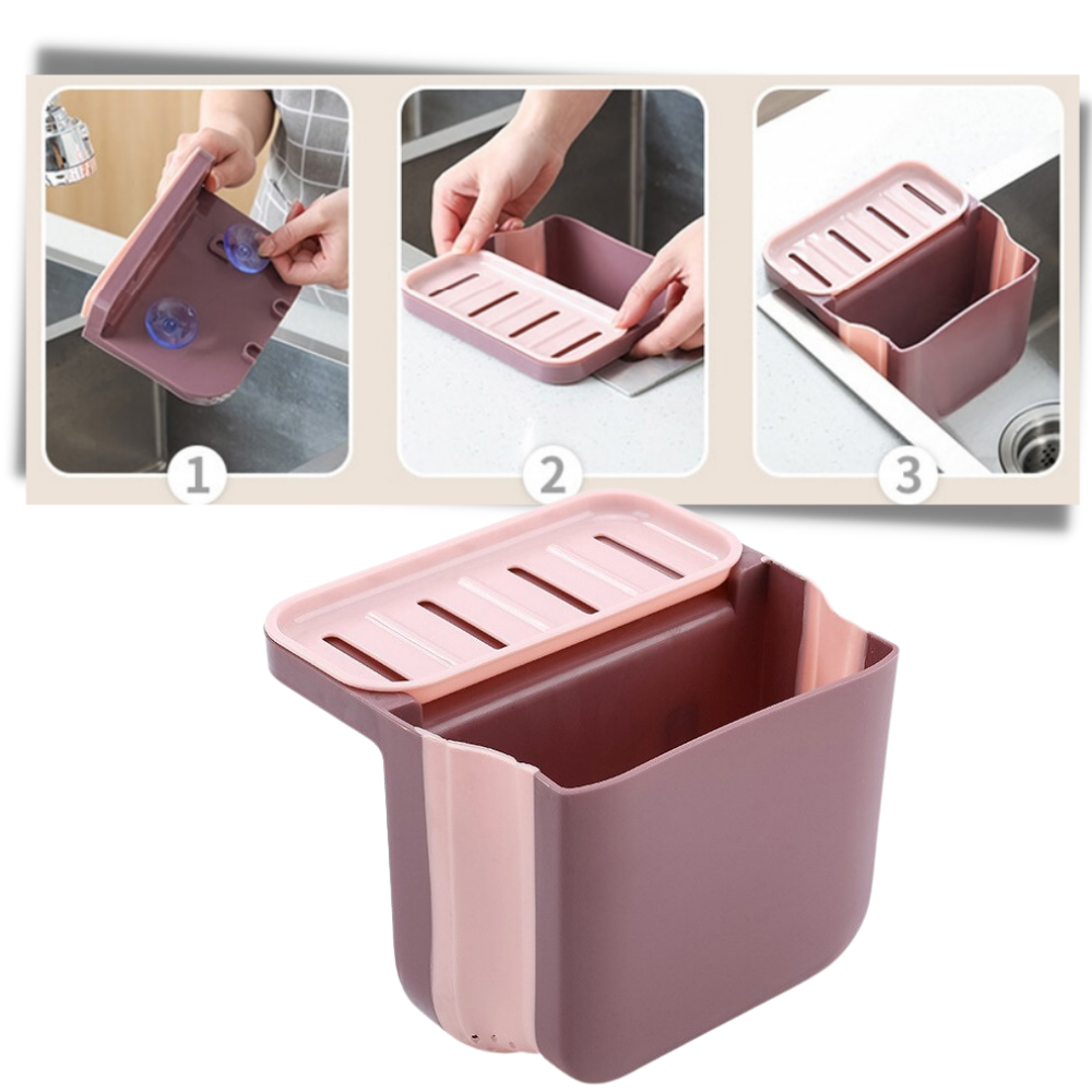 Filtre à déchets et support d'éponge