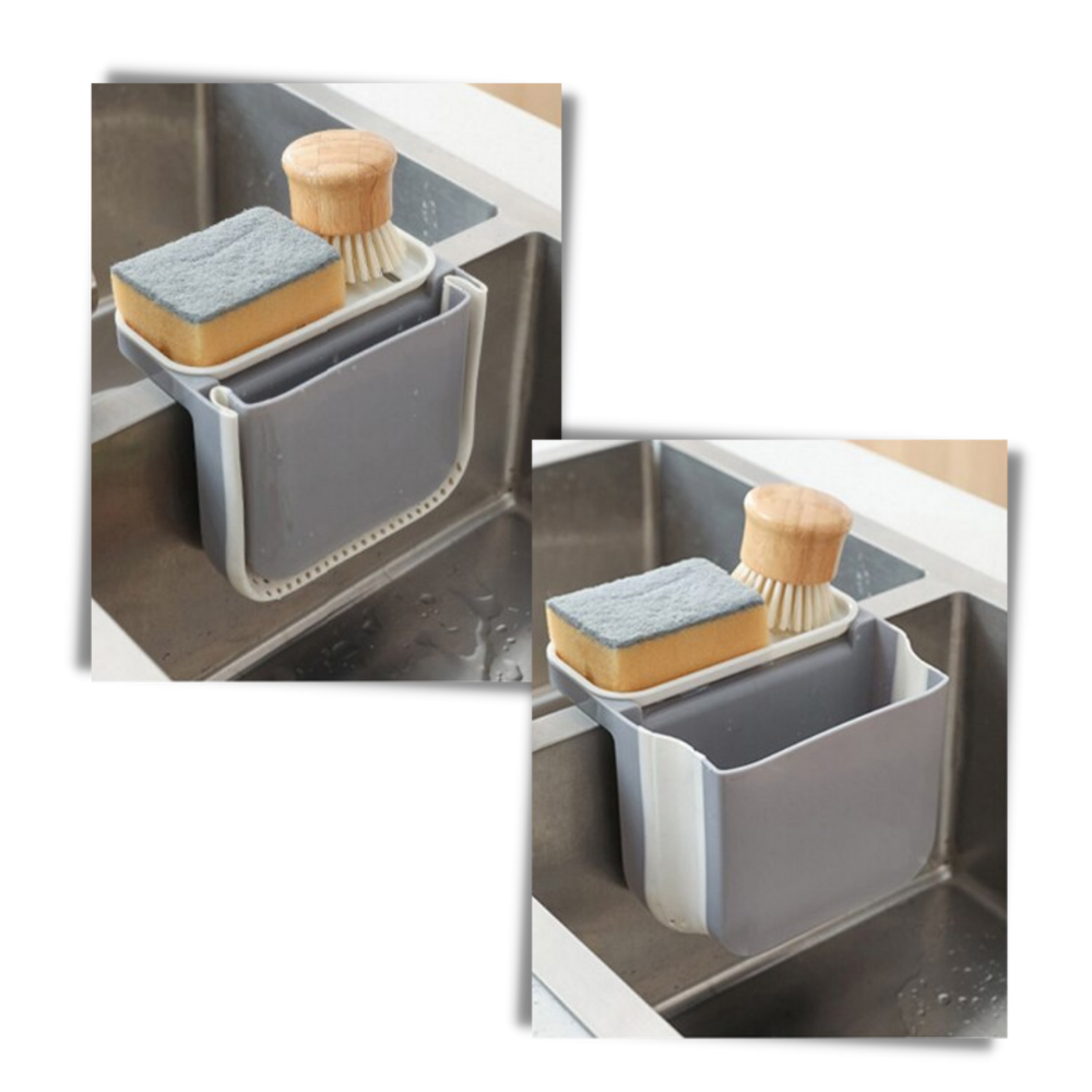 Filtre à déchets et support d'éponge