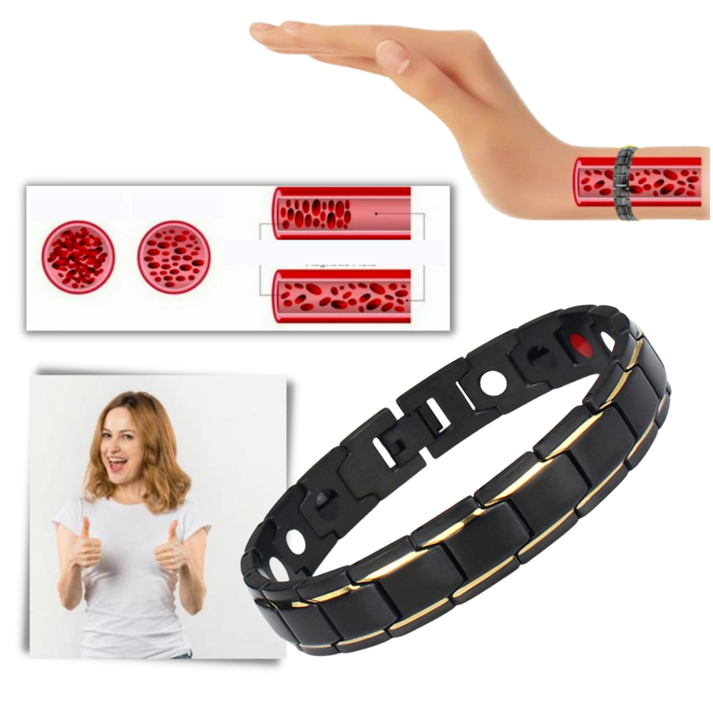 Bracelet magnétique pour perte de poids