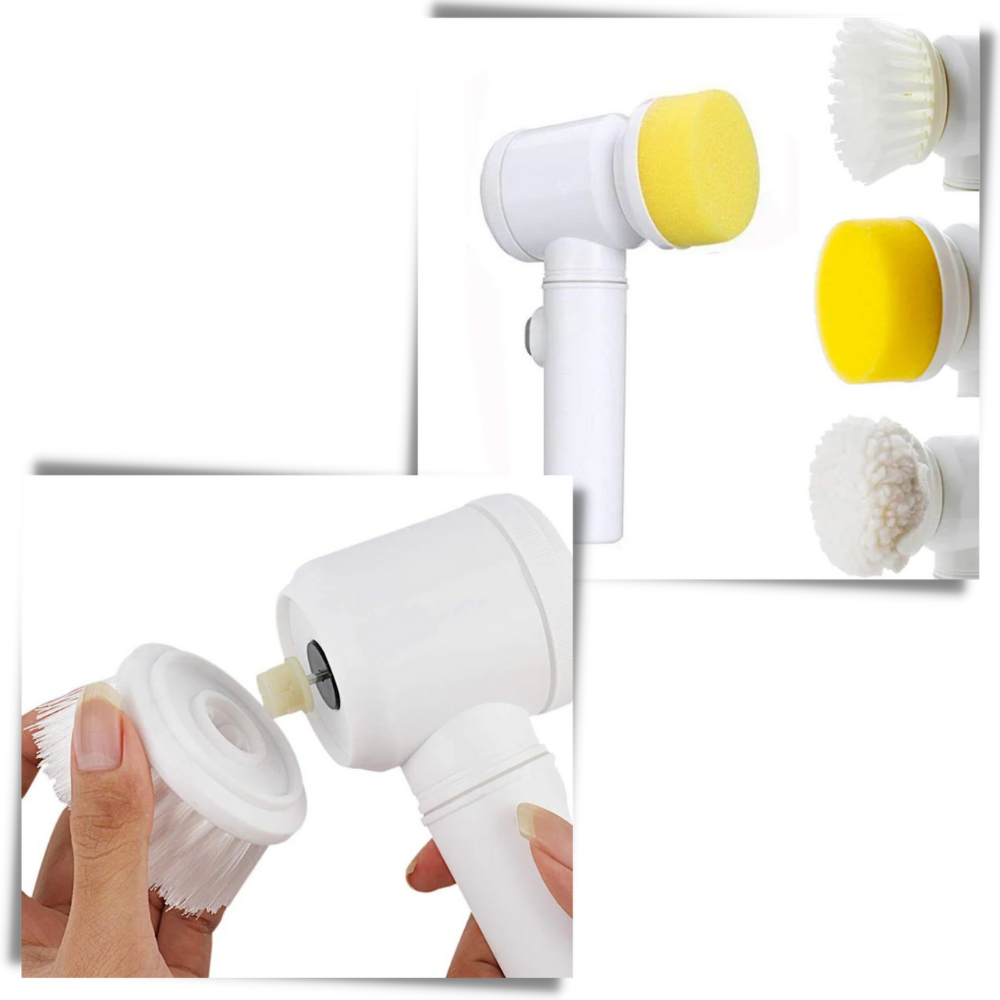 Brosse de nettoyage électrique manuelle