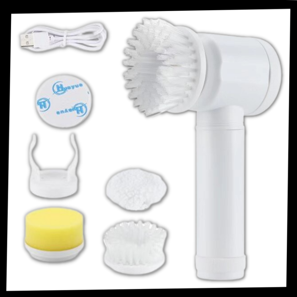 Brosse de nettoyage électrique manuelle