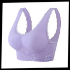 Soutien-gorge push-up sans coutures et sans fil