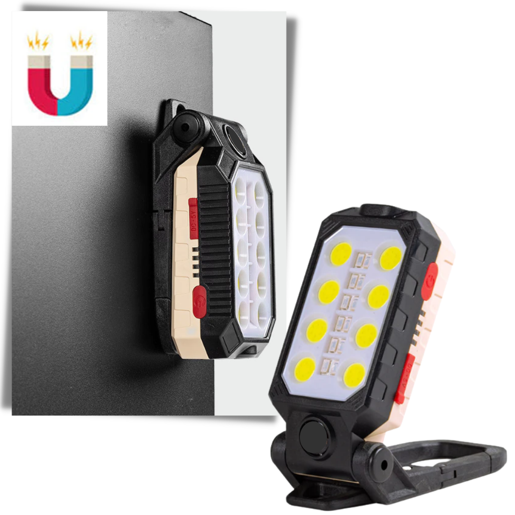 Lampe de poche LED étanche et réglable
