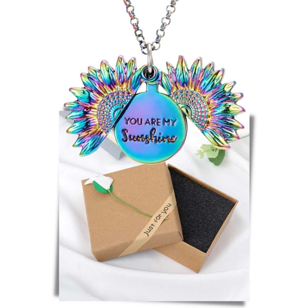 Pendentif Tournesol