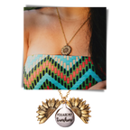 Pendentif Tournesol