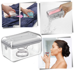 Distributeur de savon 2 en 1