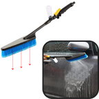 Kit de brosse de nettoyage pliable pour voiture