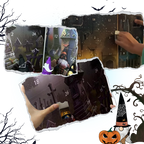 Calendrier de compte à rebours d'Halloween