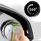 Miroir d'angle mort pour rétroviseur à rotation à 360°