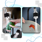 Filtre à eau monté sur robinet 360° à 3 modes