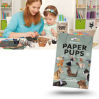 Papier origami 3D d'animaux