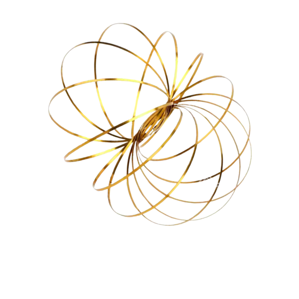 Bracelet spirale bras 3D en acier inoxydable