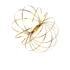 Bracelet spirale bras 3D en acier inoxydable