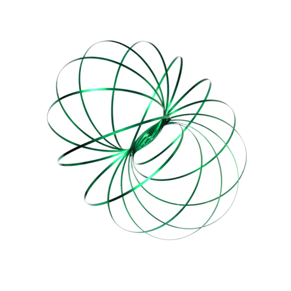 Bracelet spirale bras 3D en acier inoxydable