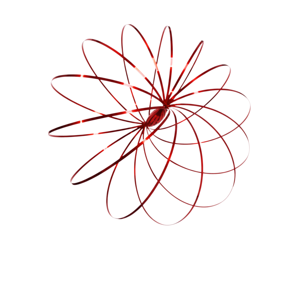 Bracelet spirale bras 3D en acier inoxydable