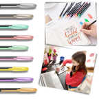 Set de 48 stylos gel pailletés