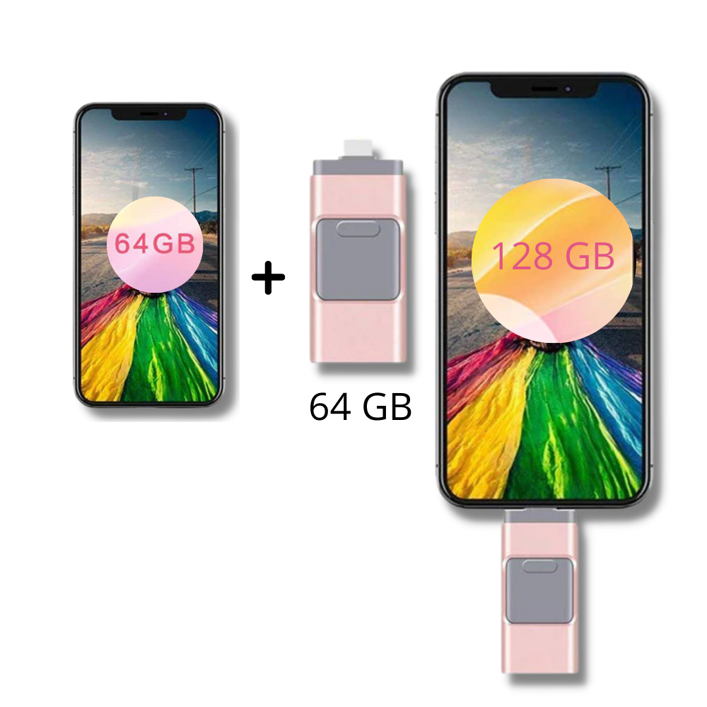Clé USB 4 en 1