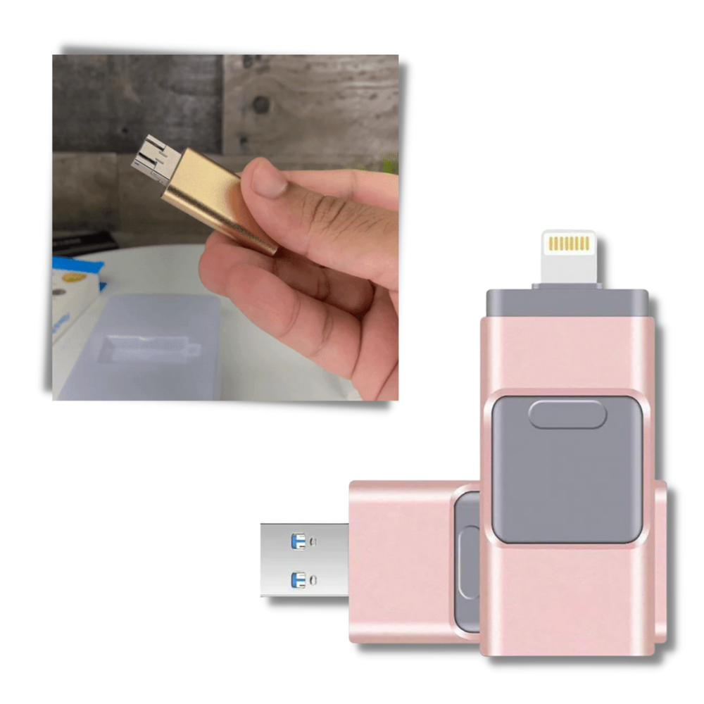 Clé USB 4 en 1