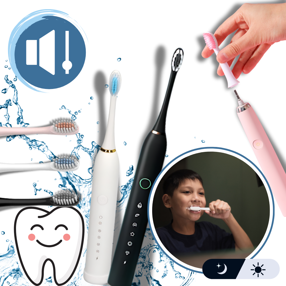 Brosse à dents électrique à vibration sonique