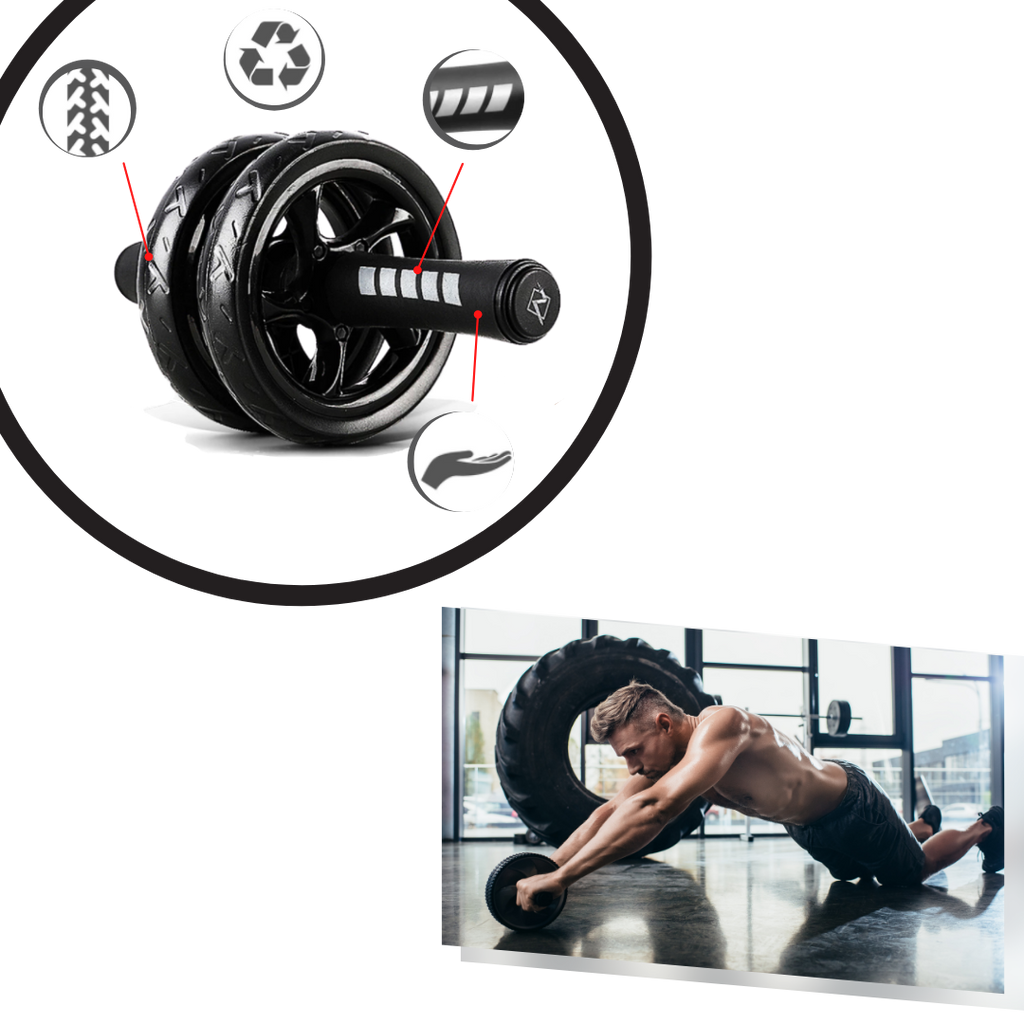 Roulette abdominale fitness