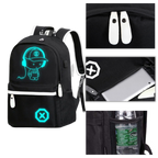 Sac à dos lumineux pour ordinateur portable