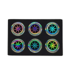 Lot de 6 autocollants anti-radiation