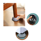 Lot de 4 patins en caoutchouc anti-vibrations