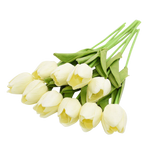 Fleur de tulipe artificielle (10 Pcs)