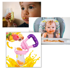 Tétine pour bébé à système de poussoir