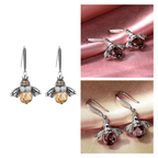 Boucles d'oreilles en forme d'abeille